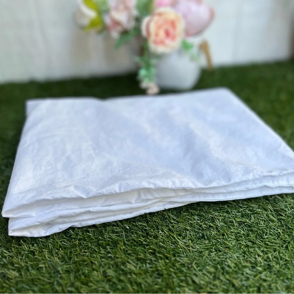 Parachute Pillow cover 100% COTTON KING / WHITE NEW